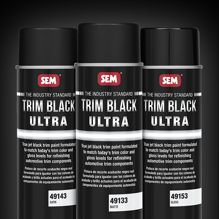 SEM 49143 Trim Black Ultra Satin