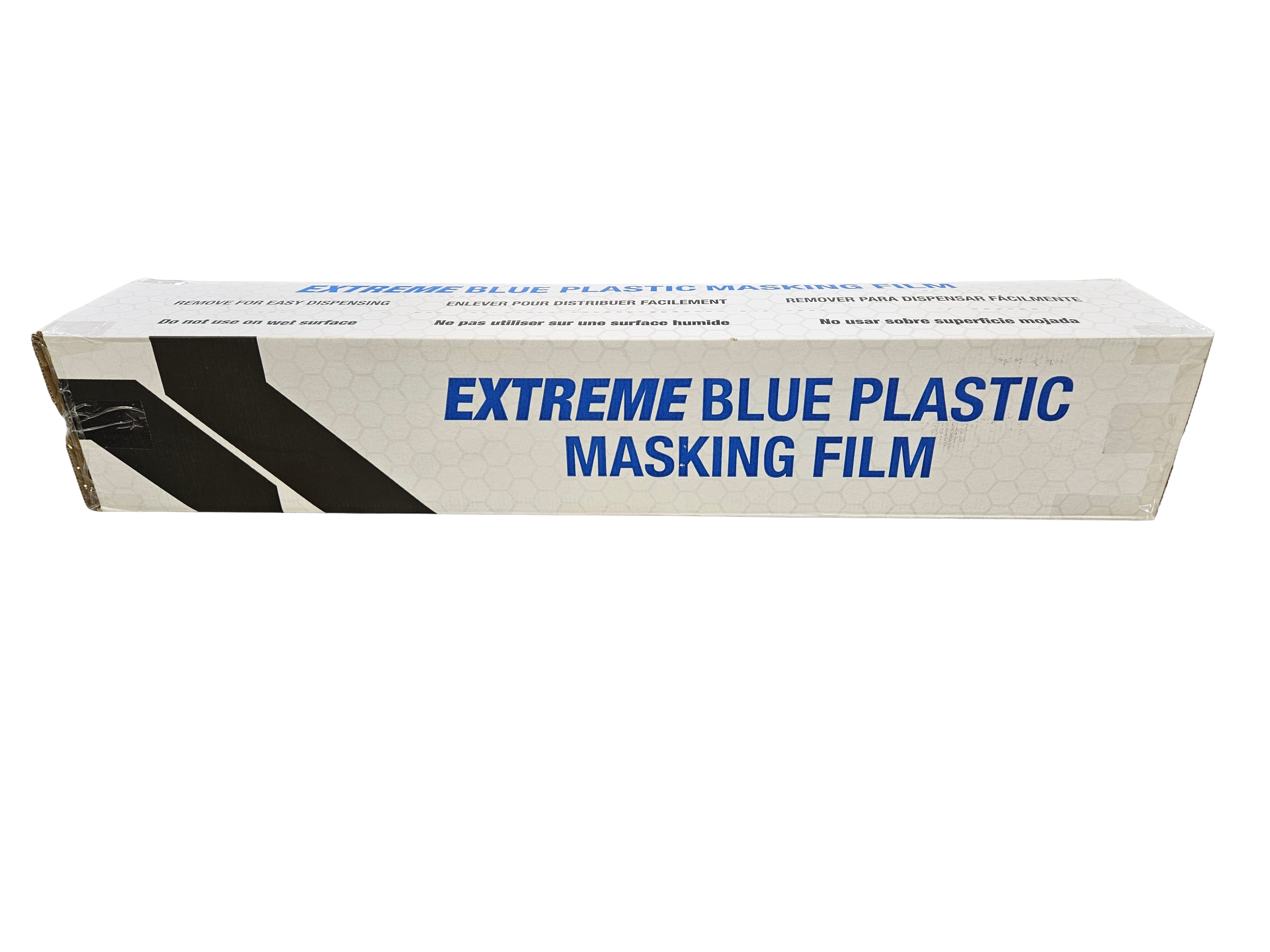 Premium Extreme Blue Plastic Masking Film