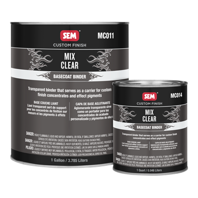 SEM-HR020-LV SEM PRODUCTS HOT ROD SILVER Flat Paint Kit